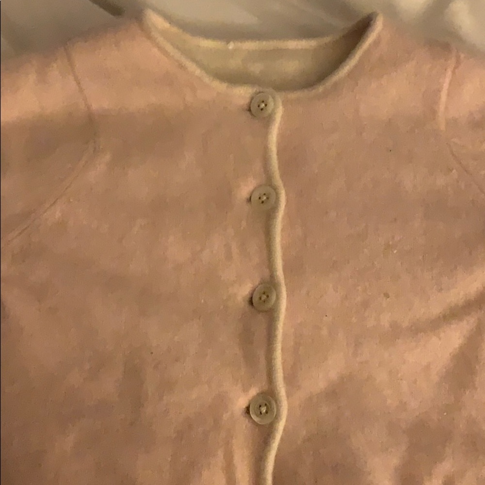 Pink cashmere sweater